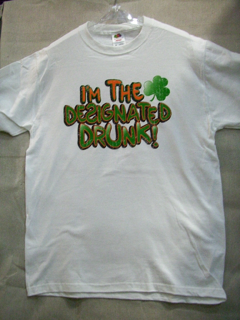 Irish Design "I'm the Designated Drunk" SPT1876
